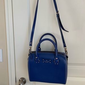 Kate Spade Leather Bag (Blue)